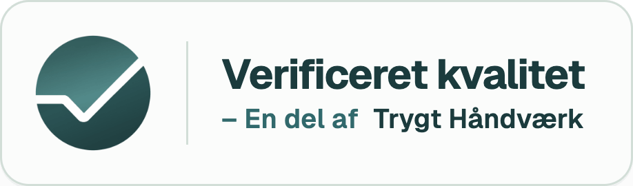 Verificeret Kvalitet, en del af Trygt Håndværk