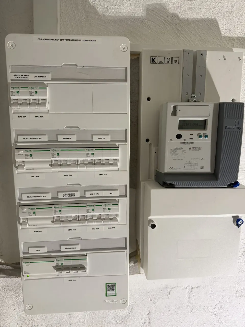 El-arbejde udført af MM El & Teknik ApS