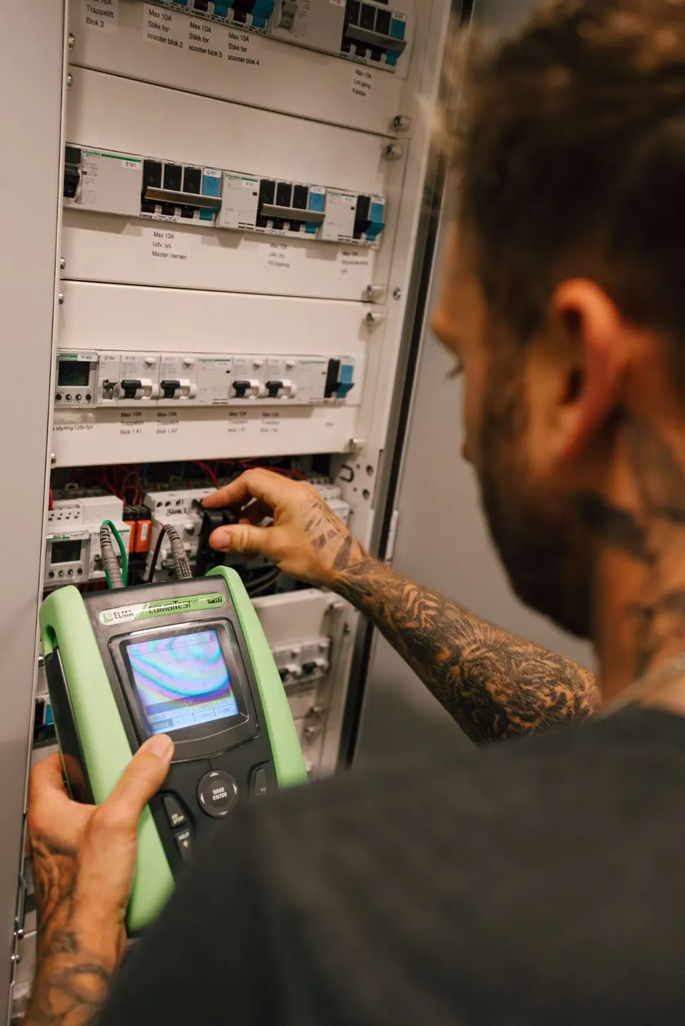 El-arbejde udført af RK El-teknik ApS