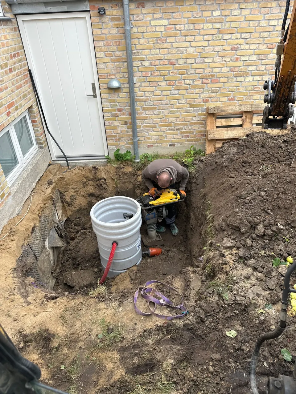 Kloakarbejde udført af KLOAK ApS